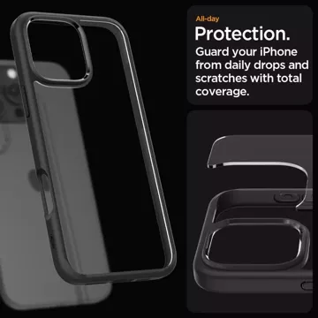 Etui Spigen Ultra Hybrid s Apple iPhone 16 Pro Max Matte Black