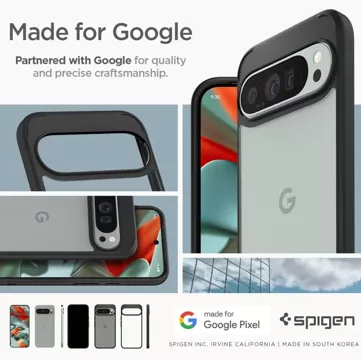 Etui Spigen Ultra Hybrid s Google Pixel 9 Pro XL Matte Black