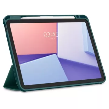 Etui Spigen Urban Fit pro Apple iPad Air 10.9 4. 5. 2020-2022 / 11. 6. 2024 Půlnoční zelená