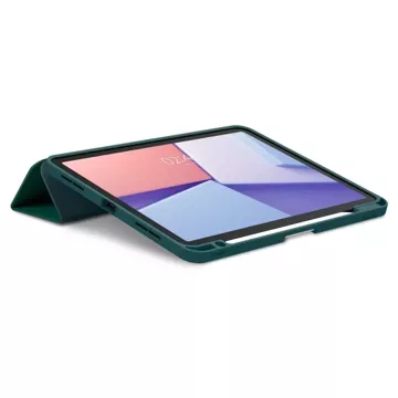 Etui Spigen Urban Fit pro Apple iPad Air 10.9 4. 5. 2020-2022 / 11. 6. 2024 Půlnoční zelená