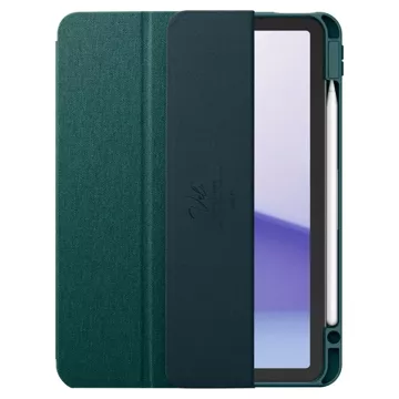 Etui Spigen Urban Fit pro Apple iPad Air 10.9 4. 5. 2020-2022 / 11. 6. 2024 Půlnoční zelená