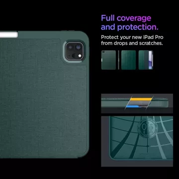 Etui Spigen Urban Fit pro Apple iPad Pro 11 5 / 2024 Midnight Green