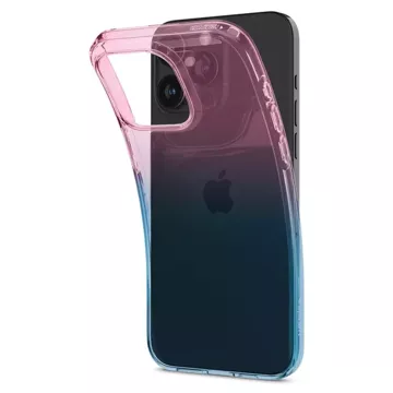 Etui Spigen lLquid Crystal do iPhone 15 Pro gradace růžová