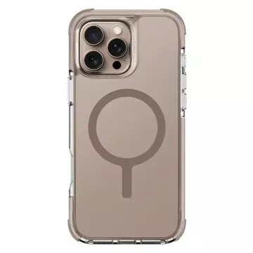 Etui UNIQ Combat pro iPhone 16 Pro 6,3" Magclick Charging Złoty/Taupe Gold