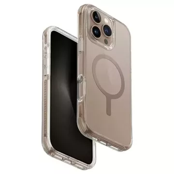 Etui UNIQ Combat pro iPhone 16 Pro 6,3" Magclick Charging Złoty/Taupe Gold