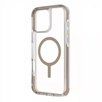 Etui UNIQ Combat pro iPhone 16 Pro Max 6,9" Magclick Charging Złoty/Taupe Gold