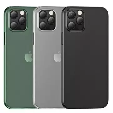 Etui USAMS Gentle do iPhone 12 Pro Max 6,7" bílá/průhledná bílá IP12PMQR02 (US-BH610)