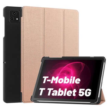 Etui do T-Mobile T Tablet 5G 10,36" obal na tablet Alogy Book Cover Case Rose Gold