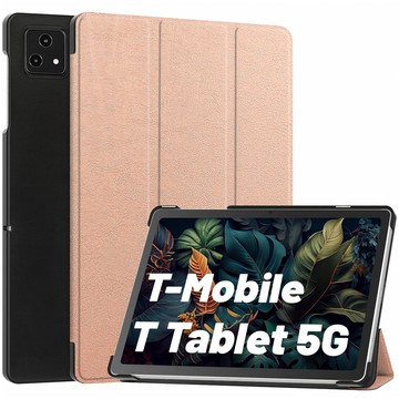 Etui do T-Mobile T Tablet 5G 10,36" obal na tablet Alogy Book Cover Case Rose Gold