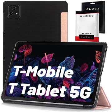 Etui do T-Mobile T Tablet 5G 10,36" obal na tablet Alogy Book Cover Case Rose Gold