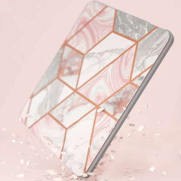 Etui na tabletu Apple iPad Mini 6 2021 Supcase Cosmo Celotělová tužka Marble