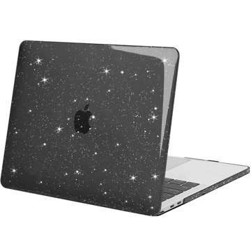 Etui obudowa Alogy Hard Case pro Apple MacBook Pro 13 2016-2020 Glitter Black