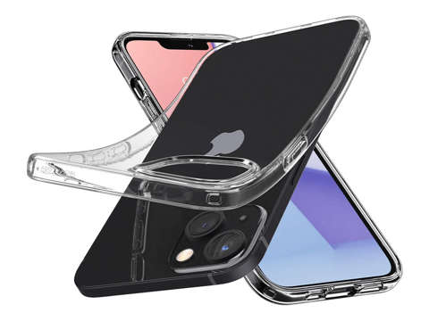 Etui obudowa Spigen Liquid Crystal pro Apple iPhone 13 Crystal Clear