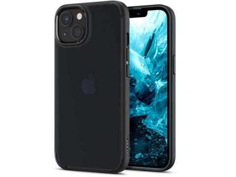 Etui obudowa pouzdro Spigen Ultra Hybrid do Apple iPhone 13 Matte Frost Black