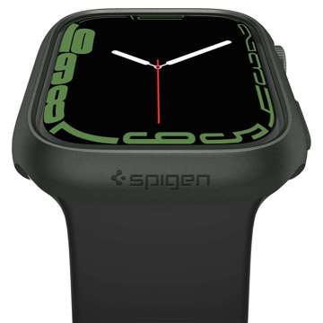 Etui ochronne Spigen Thin Fit pro Apple Watch 7 (45mm) Military Green