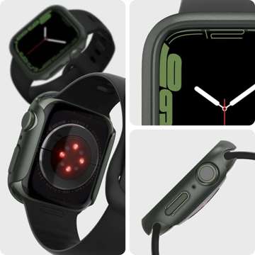 Etui ochronne Spigen Thin Fit pro Apple Watch 7 (45mm) Military Green