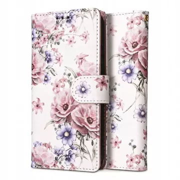 Etui portfel Wallet pro Samsung Galaxy A15 4G / 5G Blossom Flower