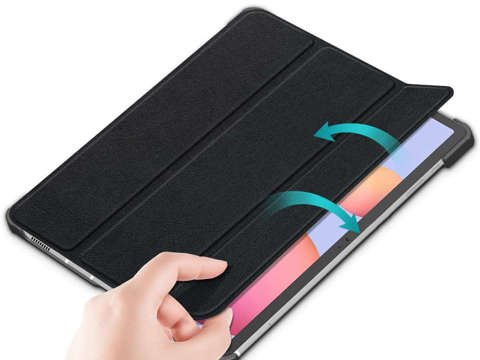 Flipové pouzdro Alogy Book Cover pro Galaxy Tab S7 FE 5G 12.4 T730 / T736B černé