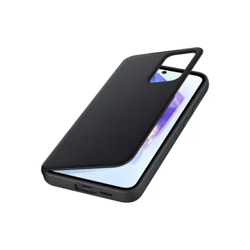 Flipové pouzdro Samsung Smart View Wallet EF-ZA556CBEGWW pro Samsung Galaxy A55 - černé