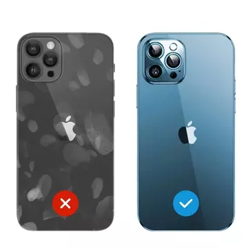 Flipový kryt Joyroom Chery Mirror Case pro iPhone 13 s kovovým rámem modrý (JR-BP907 královská modrá)