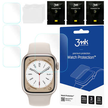 Folia ochronna do Apple Watch 8 41mm - 3mk Watch Protection™ v. ARC