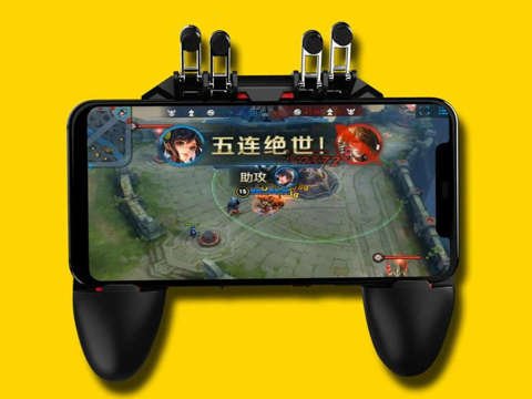 Gamepad Pad nastavitelný herní ovladač pro tabletový telefon Memo AK66 Black