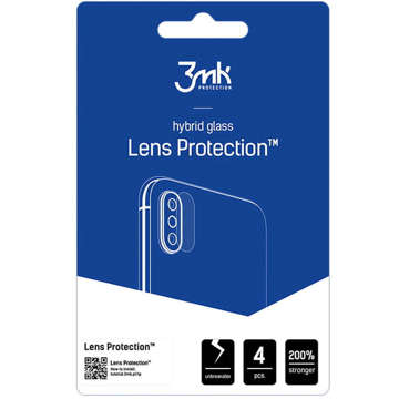 Glass Camera Protector x4 3mk ochrana objektivu pro Samsung Galaxy S23 5G