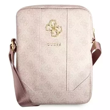 Guess Bag GUTB10G4GFPI 10" růžová / růžová 4G Big Metal Logo