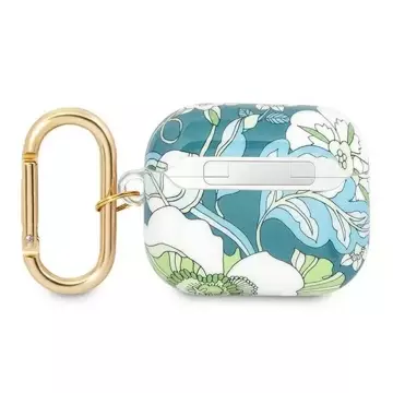 Guess GUA3HHFLN AirPods 3 kryt zielony/green Flower Strap Collection