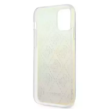 Guess GUHCP12L3D4GIRBL iPhone 12 Pro Max 6,7" opalowy/duhově pevné pouzdro 4G 3D Pattern Collection