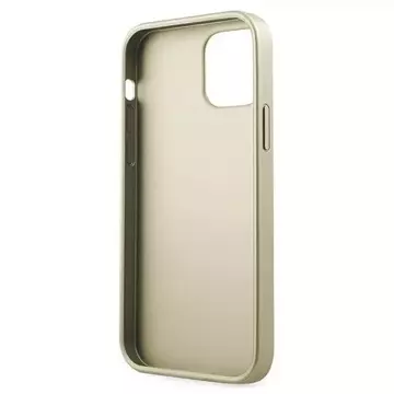 Guess GUHCP12LIGLGO iPhone 12 Pro Max 6,7" zlatý/zlatý pevný obal Iridescent