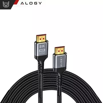 HDMI 2.1 kabel Alogy 8K 60Hz 48GBps 3m černý