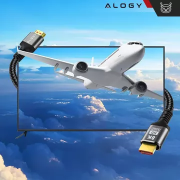 HDMI 2.1 kabel Alogy 8K 60Hz 48GBps 3m černý