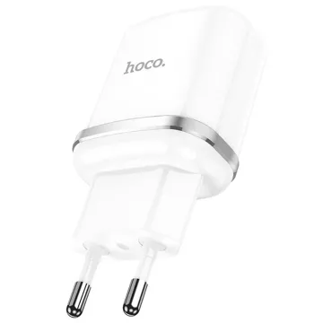 HOCO USB A QC3.0 3A 18W N3 nástěnná nabíječka bílá