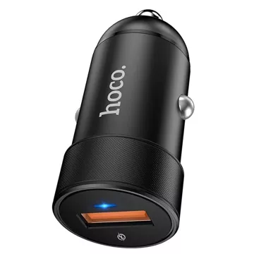 HOCO USB A QC3.0 autonabíječka 4A 18W Z32A černá