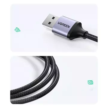 HUB UGREEN multifunkční adaptér HUB USB 3.0 - 3 x USB / Ethernet RJ-45 / USB Typ C PD šedý (CM475)