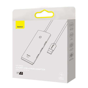 HUB adaptér Baseus Lite Series adaptér USB-A na 4x USB-A 100cm