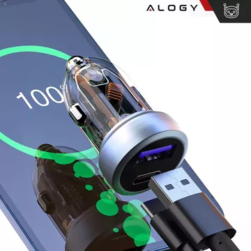 HUB splitter Alogy Adaptér pro počítačový notebook s USB-C na 3x USB-A 2.0 1x USB-A 3.0 šedý