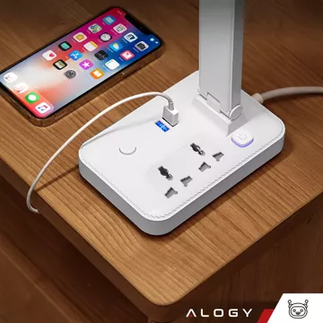 HUB splitter Alogy Adaptér pro počítačový notebook s USB-C na 3x USB-A 2.0 1x USB-A 3.0 šedý