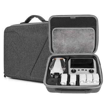 Hard Case Alogy Hard Drone Case pro DJI Mini 3 Pro RC RC-N1 šedý