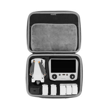 Hard Case Alogy Hard Drone Case pro DJI Mini 3 Pro RC RC-N1 šedý