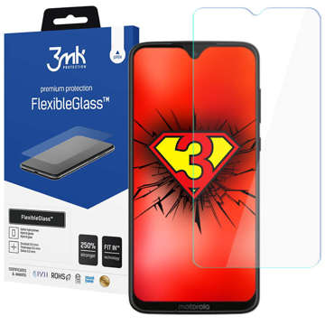 Hybridní ochranné sklo 3mk Flexible Glass 7H proti praskání pro Motorola Moto G31 / G41