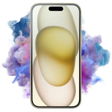 Hybridní sklo pro Apple iPhone 15, plochá obrazovka Alogy Flexi Glass 9H