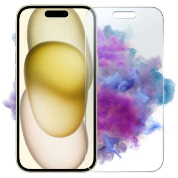 Hybridní sklo pro Apple iPhone 15, plochá obrazovka Alogy Flexi Glass 9H