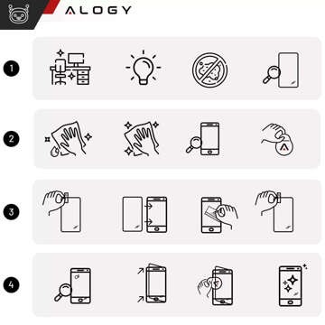 Hybridní sklo pro Samsung Galaxy S21 FE ochranné sklo na displej Alogy Flexi Glass 9H Case Friendly na plochý displej