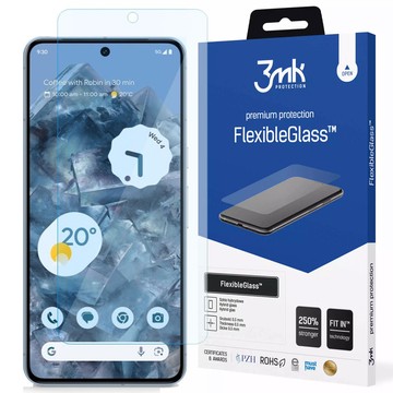 Hybridní sklo pro obrazovku Google Pixel 8 Pro 3mk FlexibleGlass Glass 7h