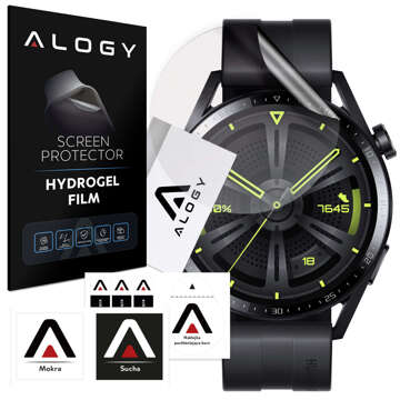 Hydrogel Alogy Hydrogel ochranná fólie pro chytré hodinky pro Huawei Watch GT 3 46mm Active