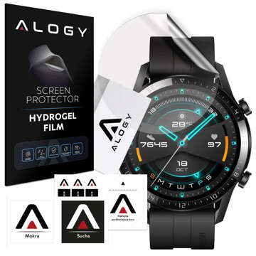 Hydrogel Alogy Hydrogelová ochranná fólie pro chytré hodinky pro Huawei Watch GT 2 (46 mm)