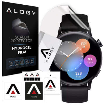 Hydrogel Alogy Hydrogelová ochranná fólie pro chytré hodinky pro Huawei Watch GT 3 (42 mm)