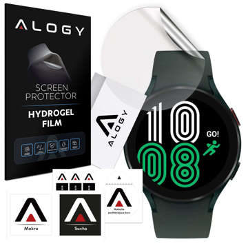 Hydrogel Alogy Hydrogelová ochranná fólie pro chytré hodinky pro Samsung Galaxy Watch 4 (44 mm)